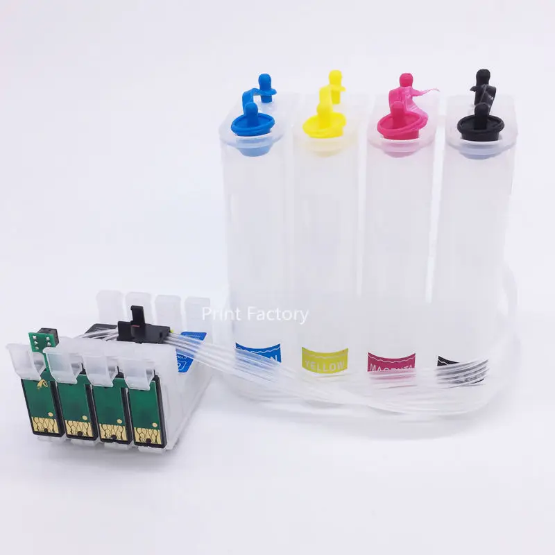 

T1351 T1332-T1334 CISS Ink System With Reset Chip For Epson T25 TX125 TX133 TX135 Without Ink
