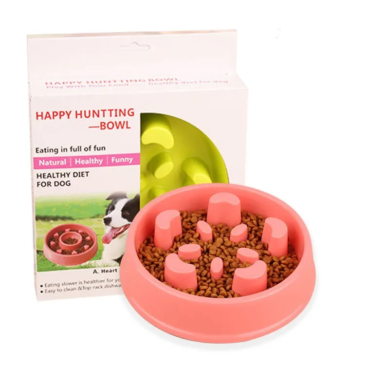 New Anti Choke Pet Dog Cat Feeding Food Bowl Puppy Slow Down Eating Feeder Dish Bowl Prevent Pet dakine mtb shorts