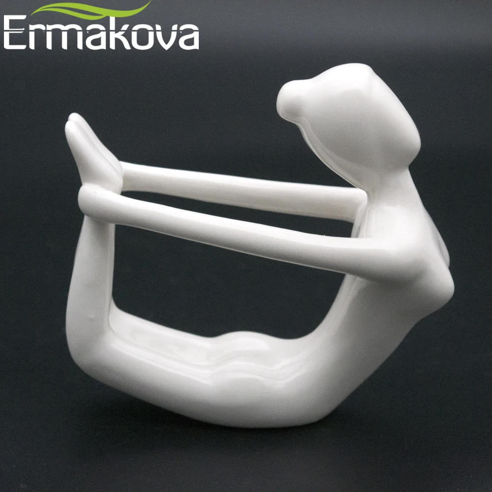 Керамическая статуэтка для йоги ERMAKOVA медитации комната статуя украшение студии