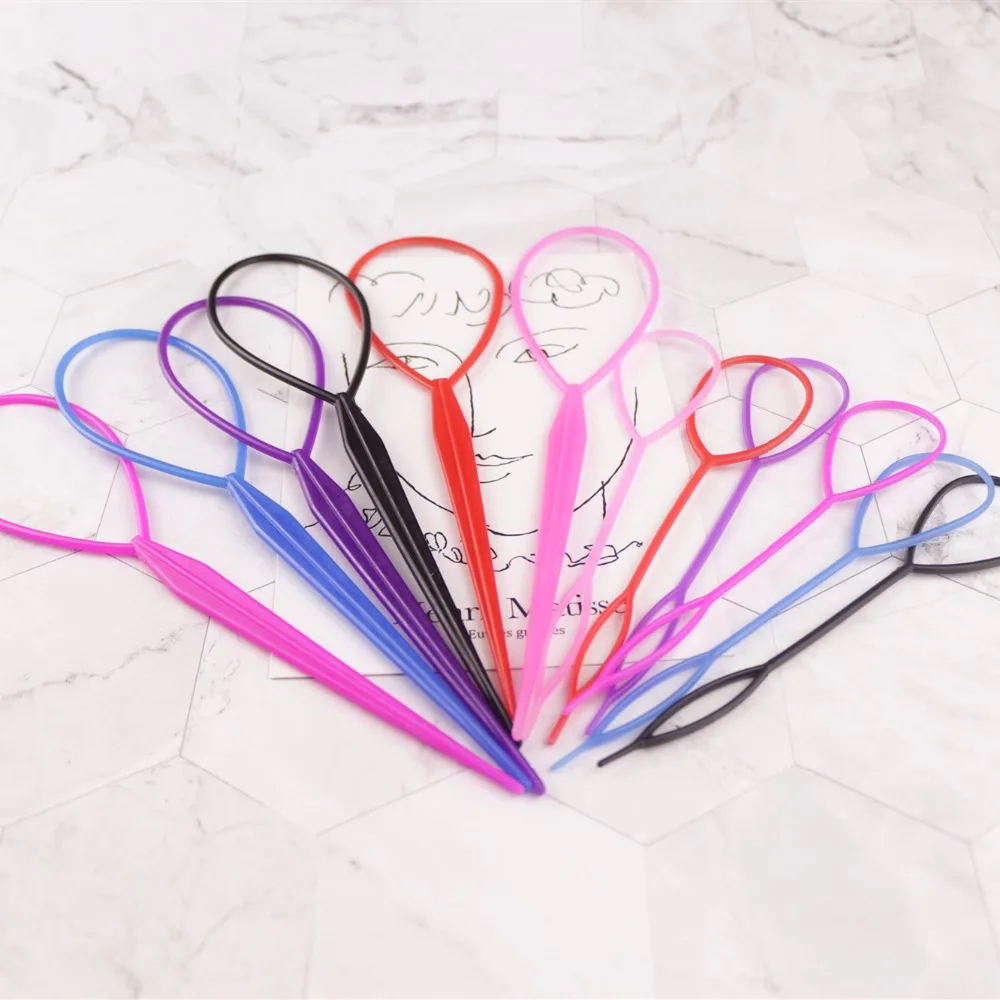 

2pcs/set Hair Styling Care Tools Anti-static Combs Bun Braiding Salon Quick Dish Headband Accessories Wist Hair Styling