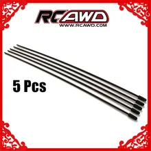 5 шт./компл. Пластик антенная труба трубка антенна приемника w/крышка топливного бака для 2,4 ГГц приемников 1/5 1/8 1/10 RC автомобиль запасные части