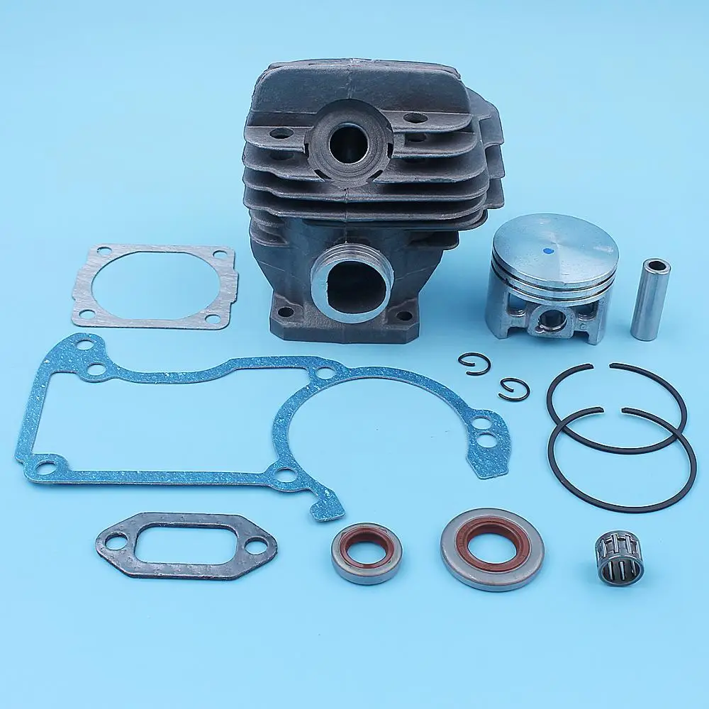 44.7mm Nikasil Plated Cylinder Piston Kit For Stihl 026 026PRO MS260 Big Bore Chainsaw Top End Replacement Parts