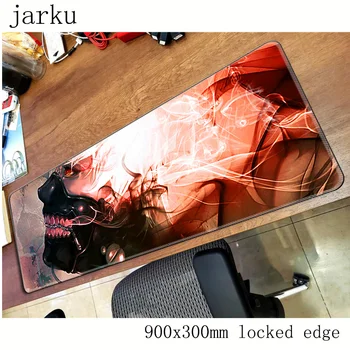 

Tokyo Ghoul mousepad gamer 900x300X3MM gaming mouse pad Halloween Gift notebook pc accessories laptop padmouse ergonomic mat