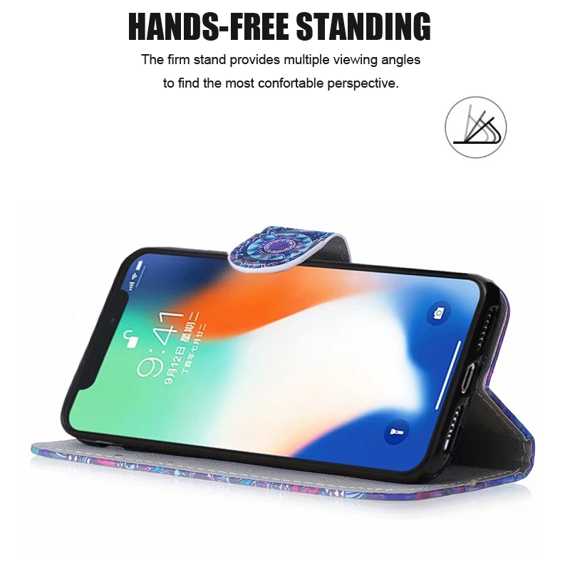 Роскошный чехол кошелек с откидной крышкой для Huawei Honor 8X 7A 7C 7 9 Lite P8 P9 P10 P20 Pro Nova 3i