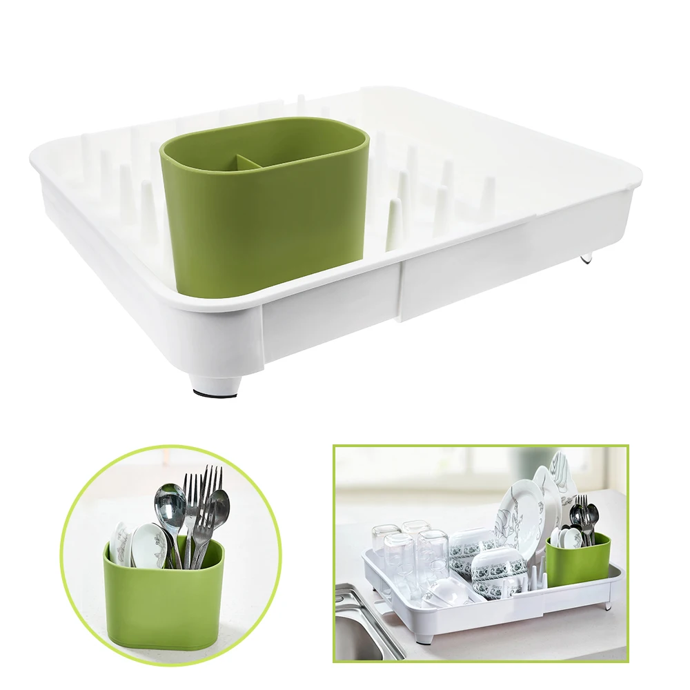 

Kitchen Tool Dishes Bowls Storage Draining Rack Dining Table Dish Cup Plate Drying Rack Organizer Drainer Holder Shelf Tray Z40