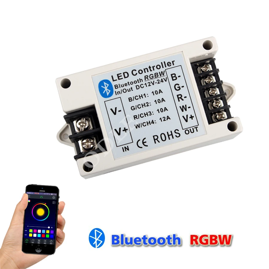 Buy New Bluetooth RGB/RGBW led Controller BT Wireless
