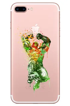 

Case For iphone 5 6 7 8 Case Cover Revenge Alliance Soft Shell Cover For Apple iPhone 7 8 plus Case DHL free