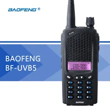 Baofeng BF UVB5 Plus рация двойной дисплей отдельный A/B PTT ключи FM 128CH VOX