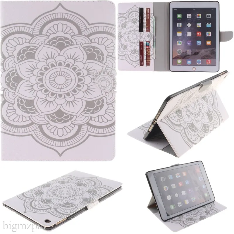 PU Leather Wallet Flip Case For Apple Air 2 Case For Apple Ipad 6 Folio Stand Tablet Cover 9.7 Inch Protector Skin Fundas Coque (62)