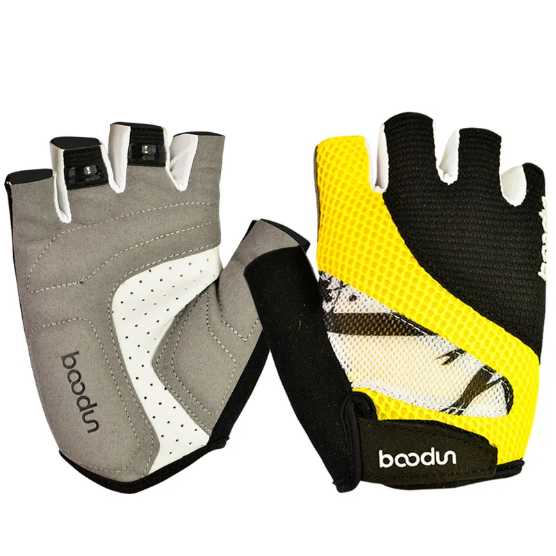 Cycling Biking Gloves Half Finger Mens Womens Summer Sport Wear Cycle Riding