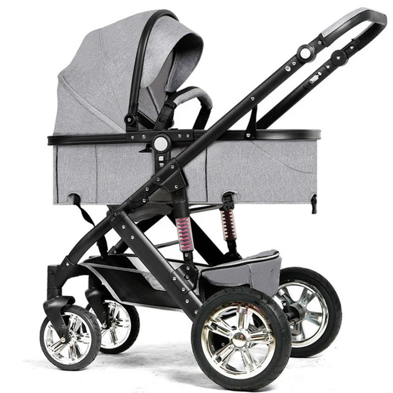 

umbrella stroller 0-3 years old high landscape stroller baby stroller baby carriage strollers footrest child car