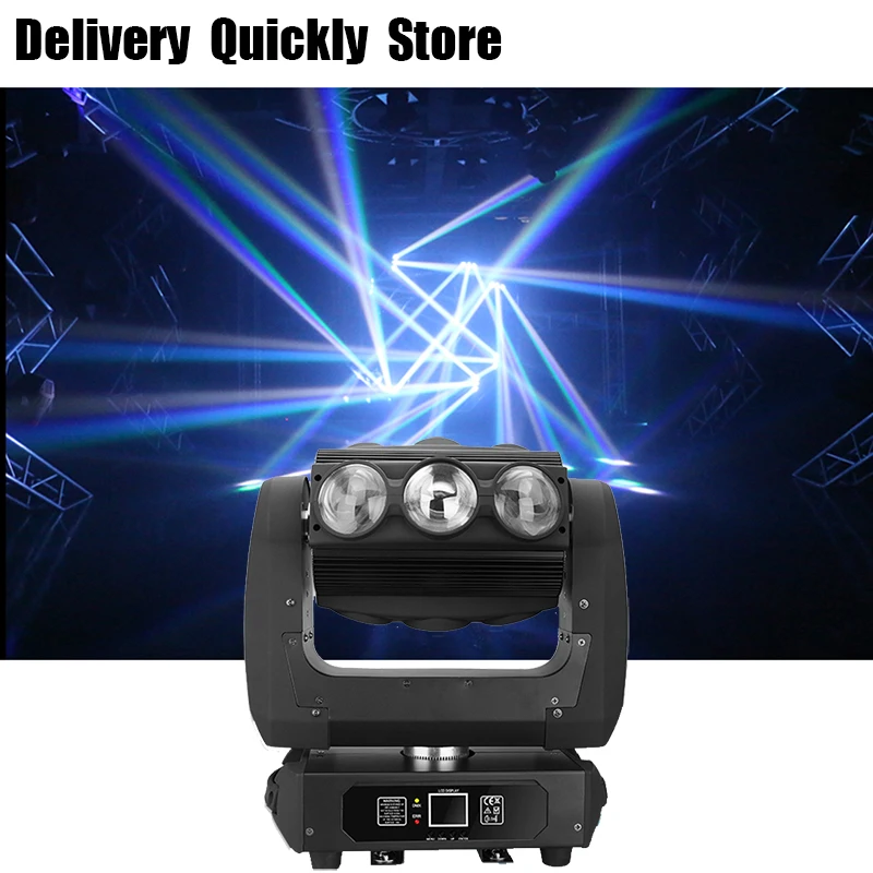 

Show Time 9pcs 10W RGBW Dj Led Phantom Beam Moving Head Stage Effect Light Good Use for Disco entertainment party KTV Night Club
