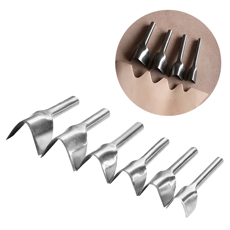 LMDZ DIY V-Shaped Leather Cuttting Craftstool Punch Cutter Tools for Belt/Wallet 9 Sizes V Shape Cutter 10/15/20/25/30/35mm leather tools leather craft tool kit leather craft tools leather craft tool