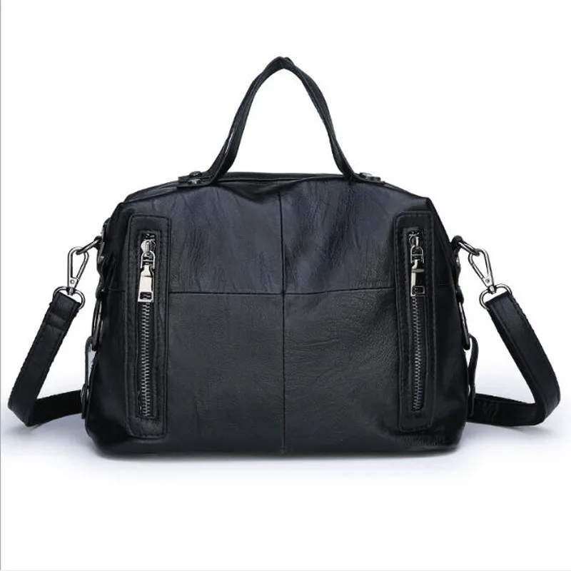 

Crossbody Bags For Women Messenger Bags 2018 Vintage Leather Bags Handbags Women Famous Brand Rivet Small Shoulder Sac