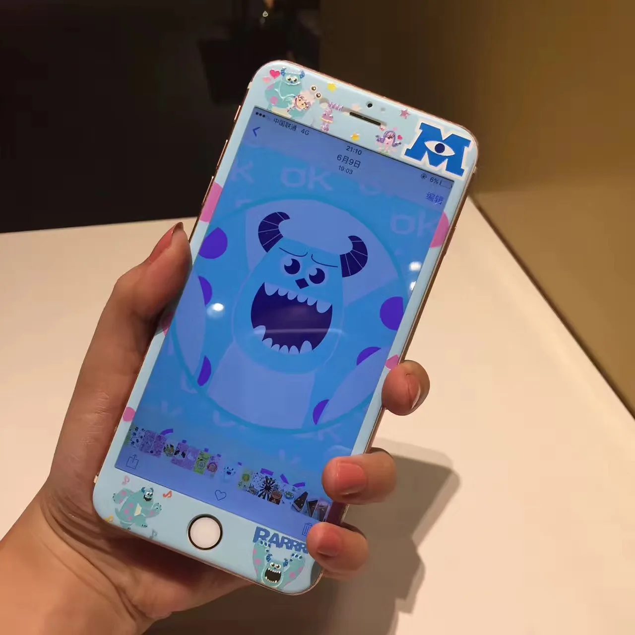 Защитная пленка для экрана Gudetama Anpanman из закаленного стекла для iphone 6 6s 7 8 Plus