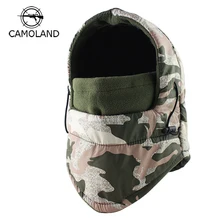 Новинка, водонепроницаемая ветрозащитная Зимняя Маска для лица, теплая флисовая Мужская и женская Балаклава с капюшоном, лыжные шапочки для спорта на открытом воздухе