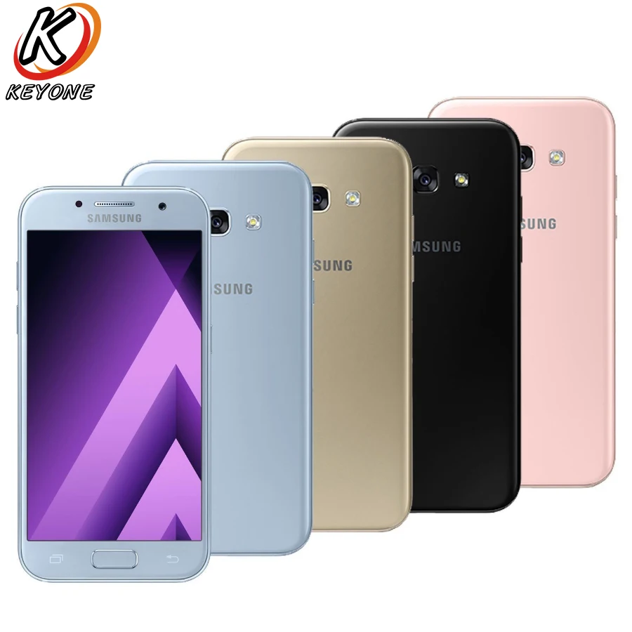 Фирменная Новинка samsung Galaxy A7 2017 A720F DS 4G LTE мобильный телефон 3 ГБ Оперативная память