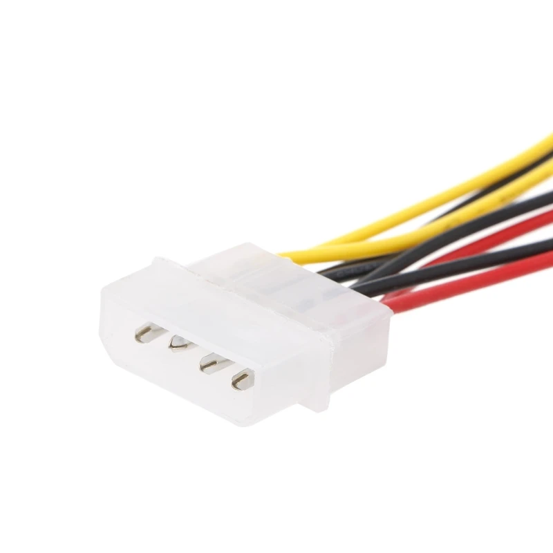 IDE/SATA Molex 4 Pin к 4X 3 контактный TX3 чехол Вентилятор охлаждения Мощность адаптер