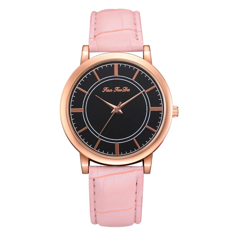 Fashion Women's Watches Simple watch luxury dress ladies Leather bands Analog Quartz Wrist Watch clock Montre femme Y12 (11)