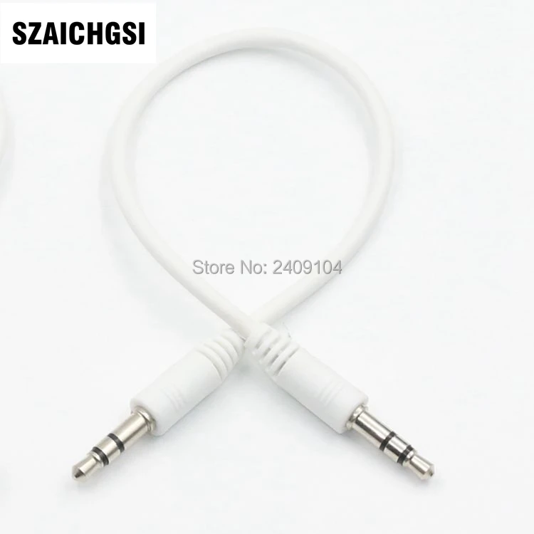 SZAICHGSI Мини AV кабель для автомобиля iPhone iPod MP3 1000 шт.|av cable|mini av cablemale to male audio |