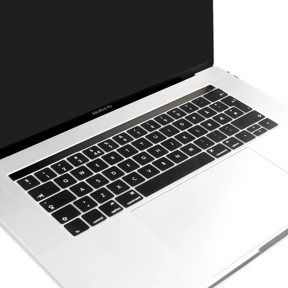 Чехол для клавиатуры силиконовый нового MacBook Pro 13 15 Retina 2016 и 2017 с TouchBar A1706 A1707|silicone