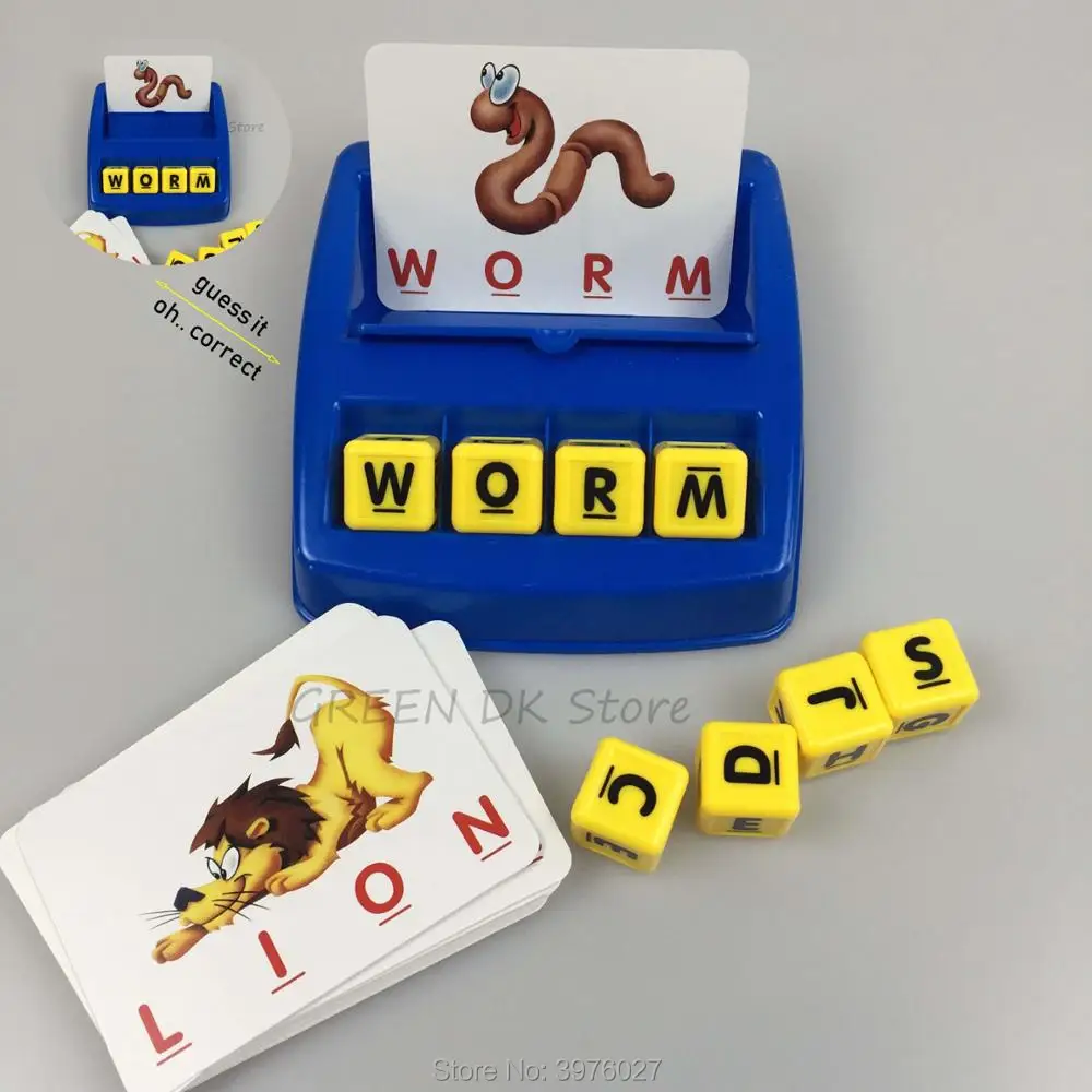 

Matching letter Child toys Puzzle funny game toys Hot selling education toys Gifts letter words game board game