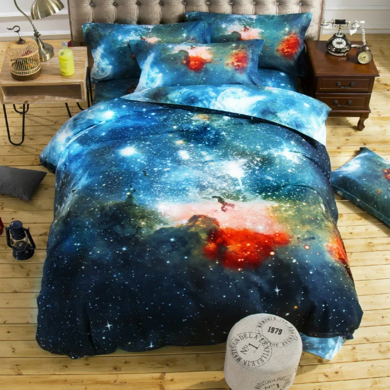 Home Textile Cloud Star Quilt Cover Bedding Four-piece Quilt Cover