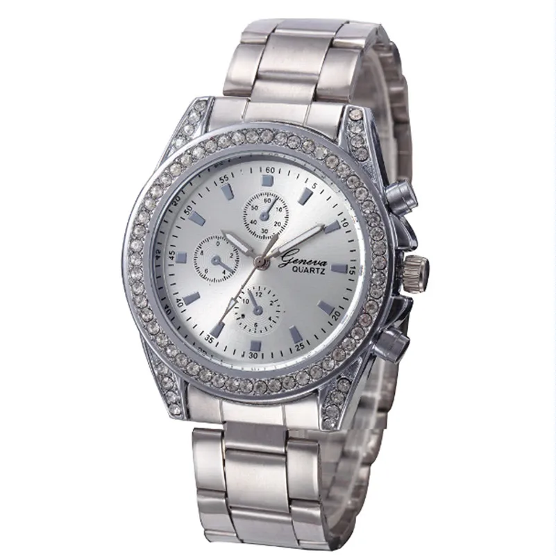 Women's watches gold quartz watch Diamond Metal Band Analog Quartz Fashion Wrist Watch Bracelet clock Reloj mujer M03 (1)