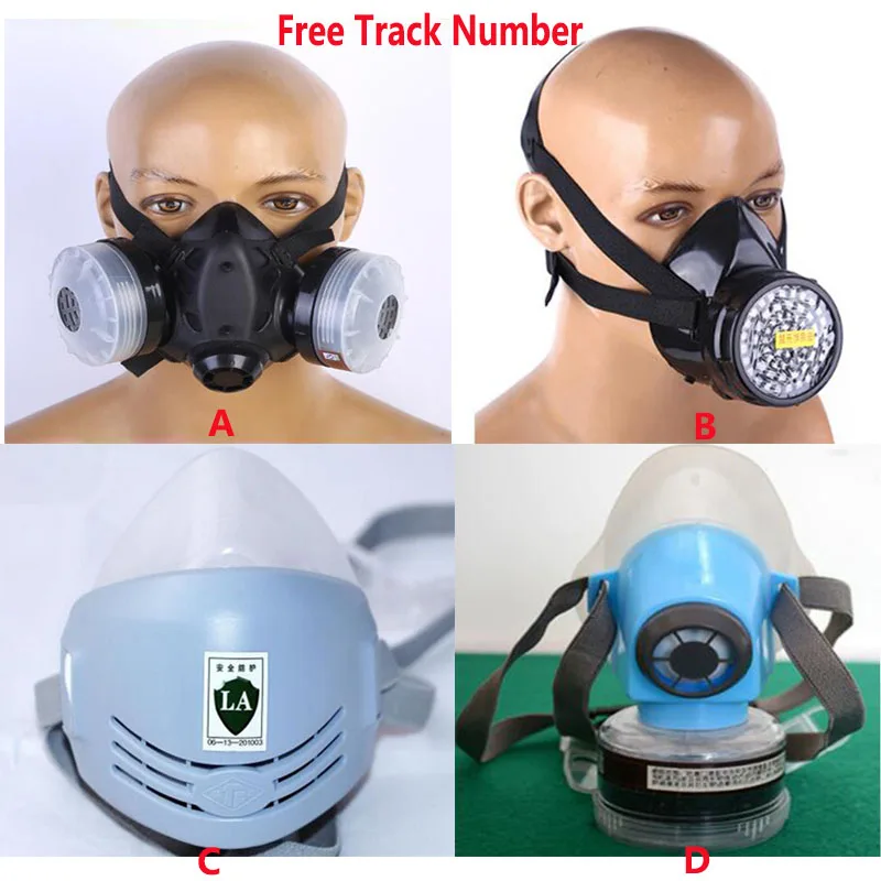Industry Safety Anti dust Work mask Painting Spray Pesticide Silicone