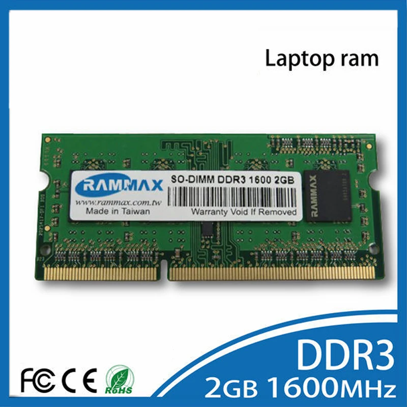 Ноутбук DDR3 оперативная память 2GB | 4GB | 8 Гб карта памяти SO-DIMM1600Mhz PC3-12800 без кода коррекции ошибок 204pin/CL11 Высокая совместимость с материнской платой Тетрадь