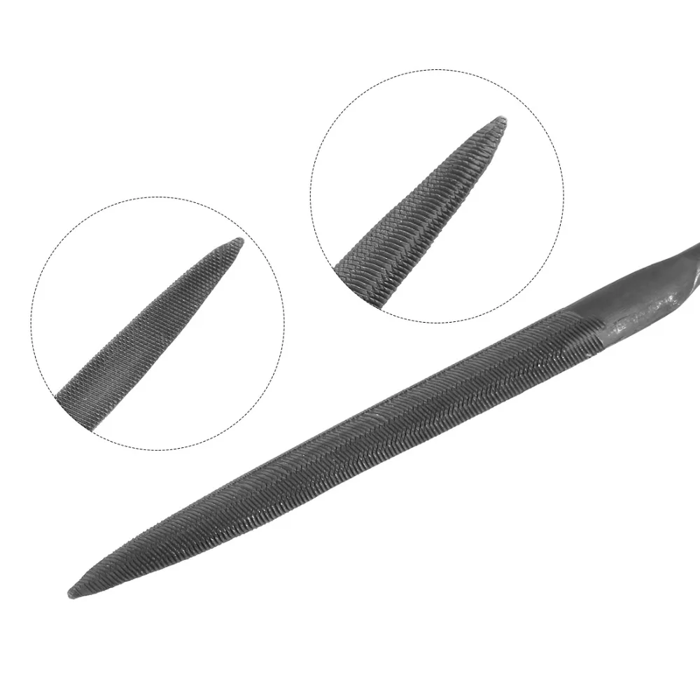 

UXCELL Hot Sale 10PCS 4x160mm/5x180mm Triangular/Round/Flat/Half Needle File Second Cut Steel ,Art Craft,Jewelry DIY