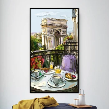 

XX3016 canvas Poster Small Art Canvas Print World Famous Attractions Landscape Pictures Modern Home Decoration unframed