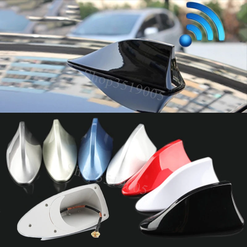 

For Chevrolet cruze aveo captiva lacetti Silverado Impala Onix Car Shark Fin Antenna Signal Aerials Sticker Accessories