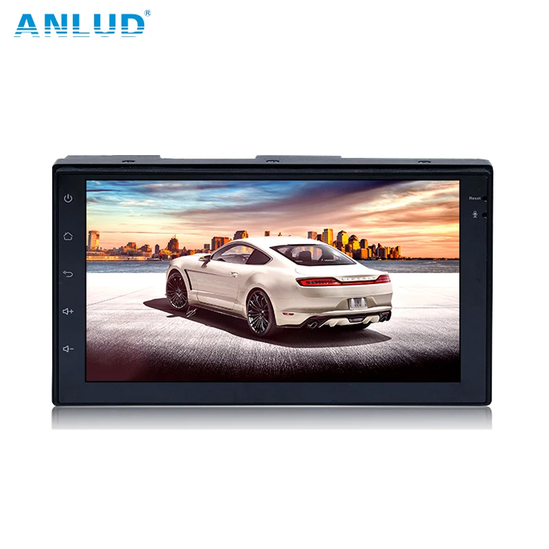 

ANLUD Car Multimedia Player GPS 7" Touch Screen Android Universal MP5 Player 2DIN In-Dash FM Radio For TOYOTA Rear View Camera