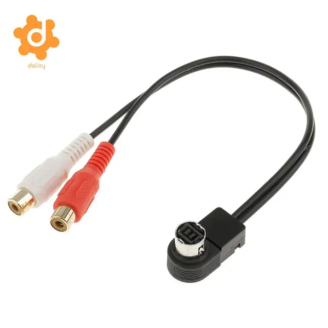 アルパインKCA-121B AI-NET rca補助コード用dolityカー