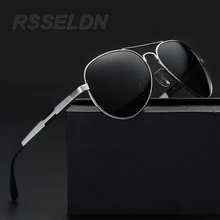 RSSELDN Hot 2017 Fashion Men s UV400 Polarized coating Sunglasses men Driving Mirrors oculos Eyewear Sun