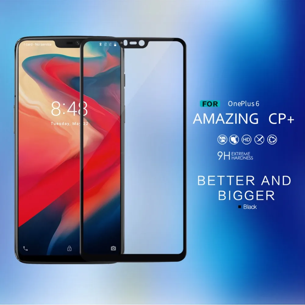 Для Oneplus 7T 7 6 6T стекло Nillkin XD CP+ Pro Полное покрытие закаленное стекло Защита экрана для Oneplus 7T 6T 7 6 Nilkin 3D стекло