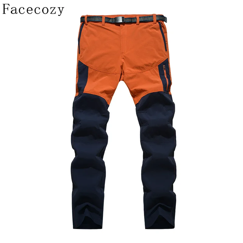 Facecozy мужские летние альпинистские и походные быстросохнущие уличные спортивные штаны дышащие треккинговые и походные брюки
