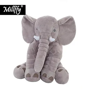 

Dropshipping 40/60cm Infant Plush Elephant Soft Appease Elephant Playmate Calm Doll Baby Toy Elephant Pillow Plush Toys Stuffed