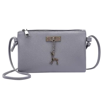 

Womens Leather Crossbody Bag Small Deer Shoulder Bags Messenger Coin Retro Female Small Messenger Bag