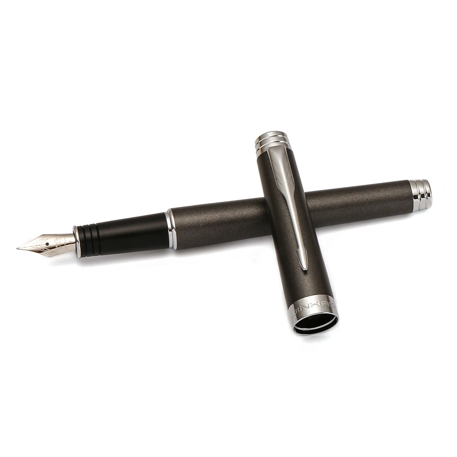 Перьевая ручка-перьевая ручка с серебряной отделкой Jinhao 997 Канцелярские Товары для офиса и школы F565