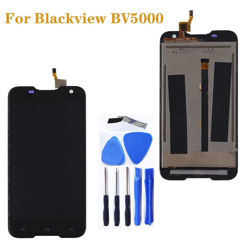 

5.0" for Blackview BV 5000 LCD display + Touch Screen Digitizer Kit for Blackview BV5000 LCD Repair Accessories +tools