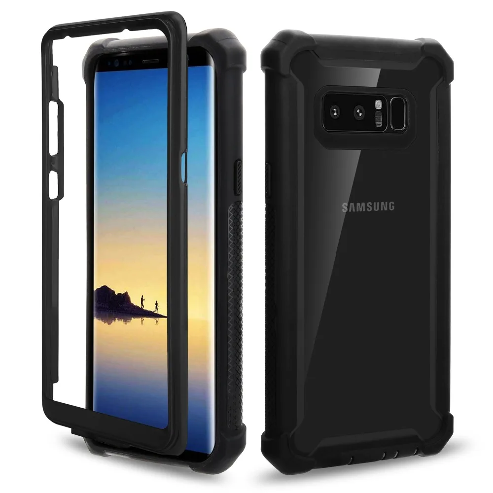 

Heavy Duty Protection S10 Plus Armor PC+Soft TPU Cover for Samsung Galaxy S9 S10 Plus Note 8 9 Case Shockproof Cover Coque Funda