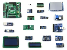 Waveshare EP4CE10 EP4CE10F17C8N ALTERA Cyclone IV FPGA Development Board + 19 Accessory Modules Kits = OpenEP4CE10-C Package B