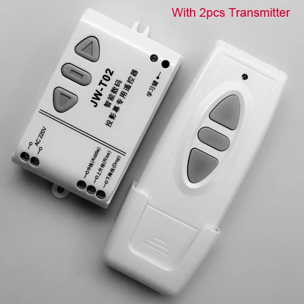 

AC220V Motor Controller Motor Wireless Remote Control Switch System UP/Down/Stop Tubular Motor Controller Forward Reverse