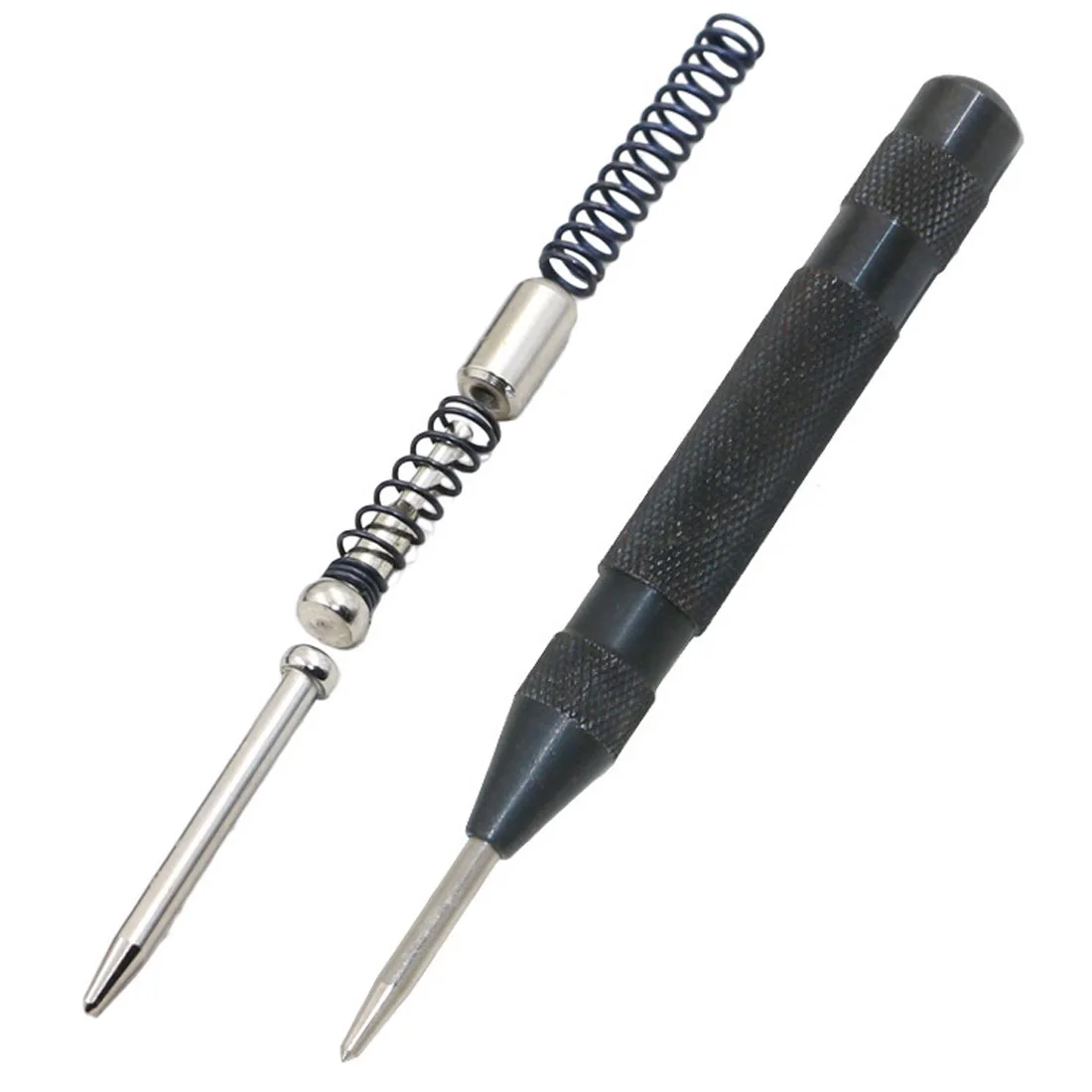 Automatic Centre Punch Marking Drilling Tool HSS Center Punch Stator Automatic Center Pin Spring Loaded Marking Drilling Tool