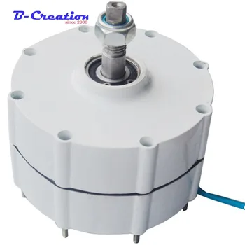 

low Rpm 800w 24v/48v Permanent Magnet Generator Power Ac Synchronous Alternative Energy +1000w Waterproof wind controller