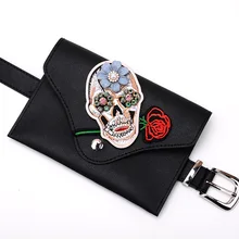 Поясная Сумка для женщин, кошелек, сумка на пояс, кожаный кошелек, дамская вышивка, Heuptas, удобная сумка Pochete Fanny Pack, Женская поясная сумка