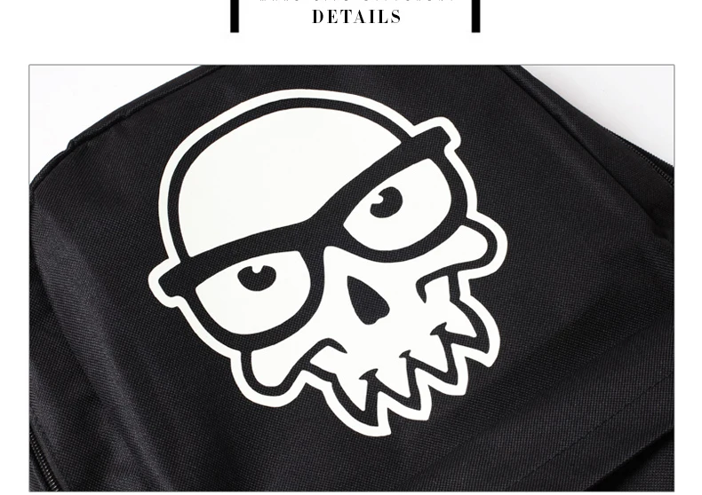 H1Z1 Backpack Daybreak Game Daypack Skull Pattern School Bag for Children (14)