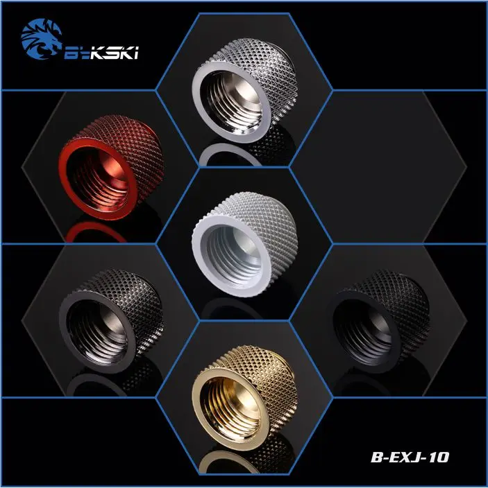 

Bykski B-EXJ-10, 10mm Male To Female Extender Fittings, Boutique Diamond Pattern, Multiple Color G1/4 Male To Female Fittings